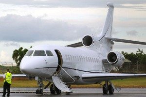 Prijzen privé vliegtuig huren Falcon 900